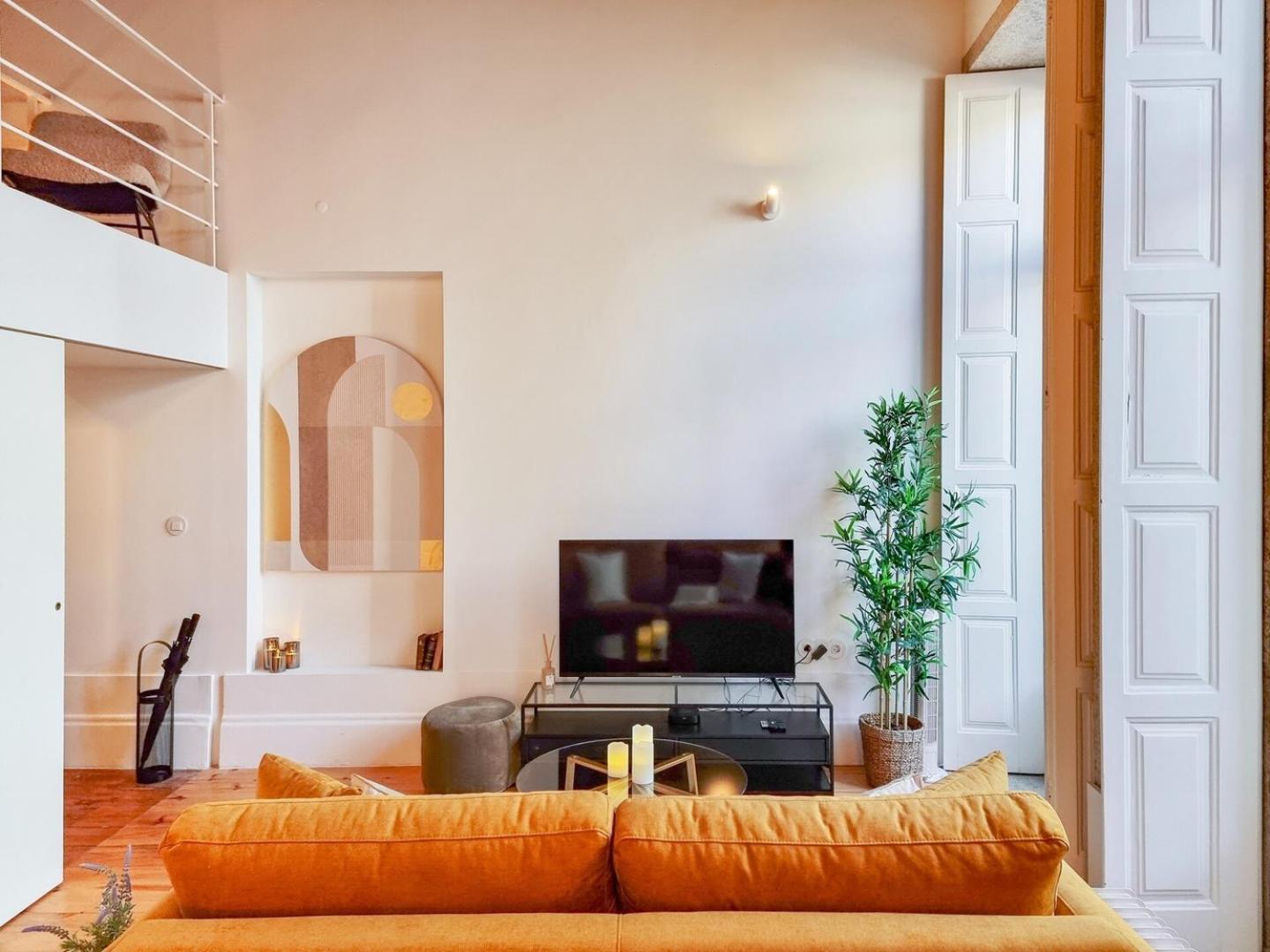 Tente de luxe Loft With Balcony On City's Important Street Oporto