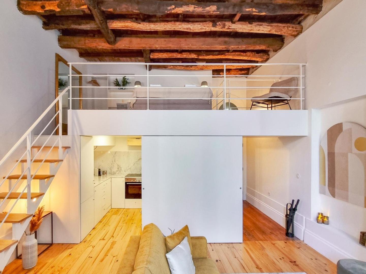 Loft With Balcony On City's Important Street Tente de luxe Oporto